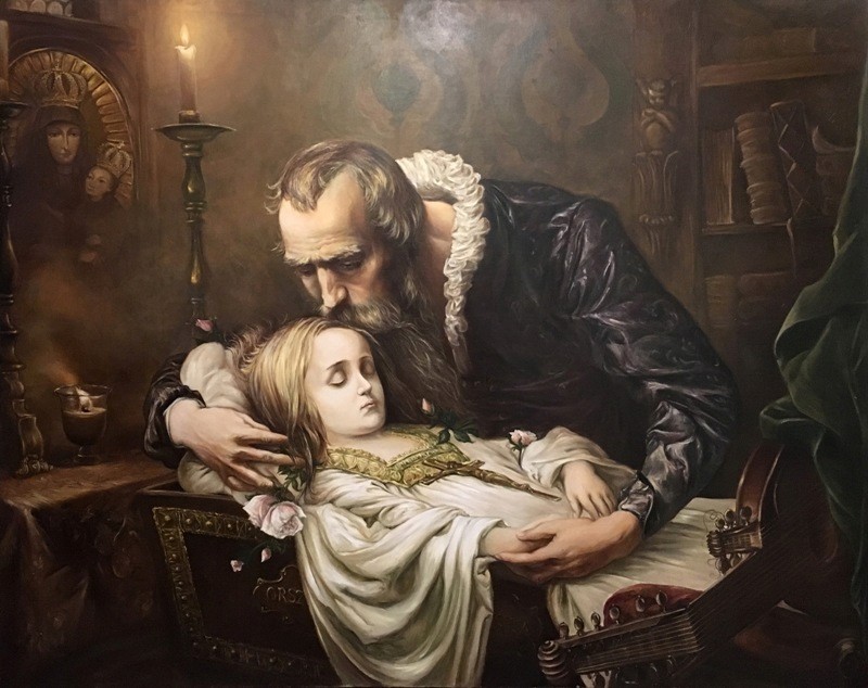 Opisz Obraz Jana Matejki Kochanowski Nad Zwłokami Urszulki Wykorzystaj KOCHANOWSKI NAD ZWŁOKMI URSZULKI MATEJKO 120X110CM - 7280425033