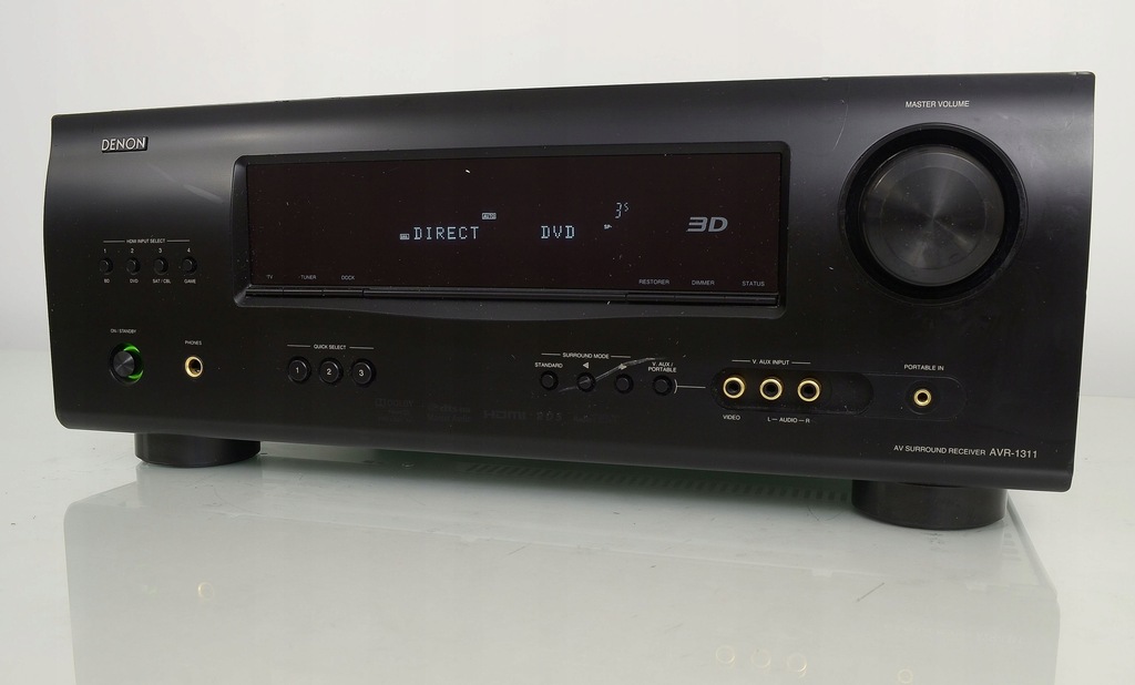 DENON AVR-1311 Amplituner 5,1 / 3D / HDMI / RDS /