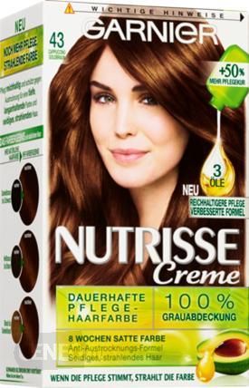 Garnier NUTRISSE Creme Złoty Szatyn nr 43 farba do