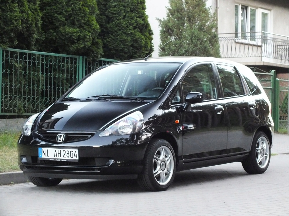 HONDA JAZZ 1.4 83KM 100% ORYGINAŁ CZARNA Z NIEMIEC