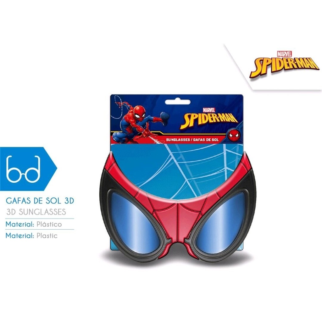Okulary przeciwsłoneczne 3D Spiderman