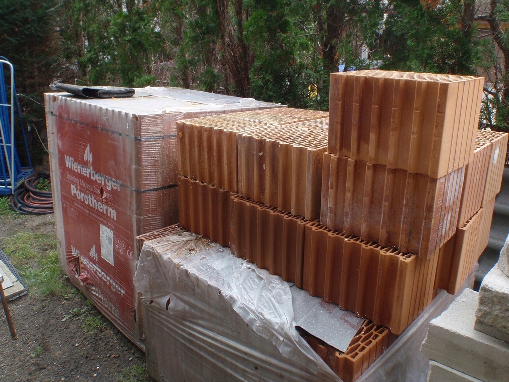 Pustaki ceramiczne POROTHERM 38 P+W dwie palety