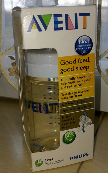 Butelka AVENT 260ml miodowa złota trwała