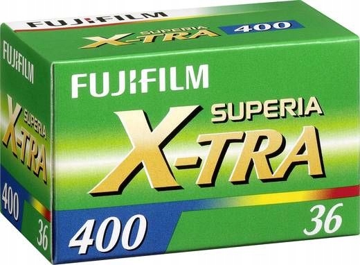 Film fotograficzny Fujifilm SUPERIA X-TRA400/36