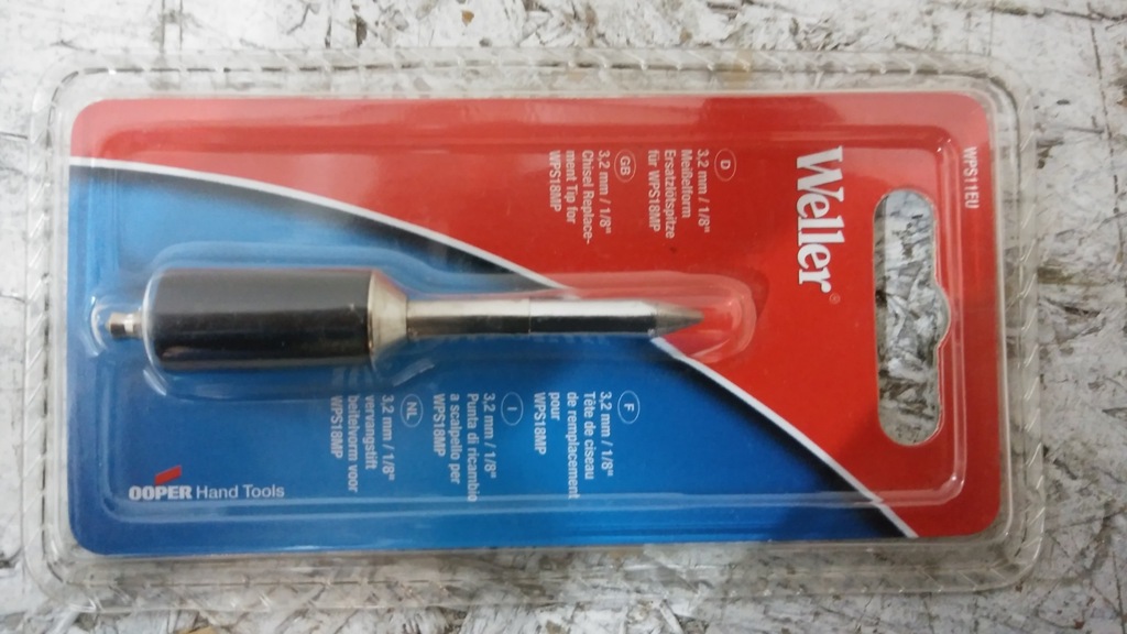 150o ZAMIENNY GROT LUTOWNICZY WELLER WPS11EU
