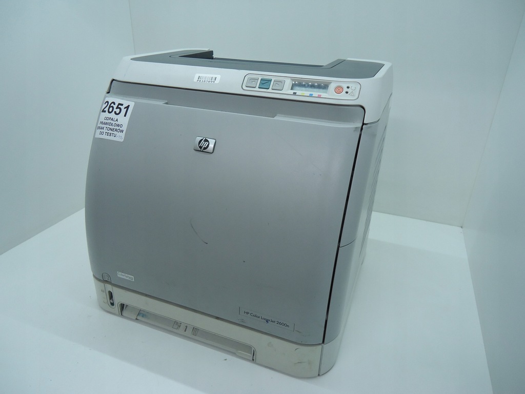 Hp 2600n не печатает красный цвет