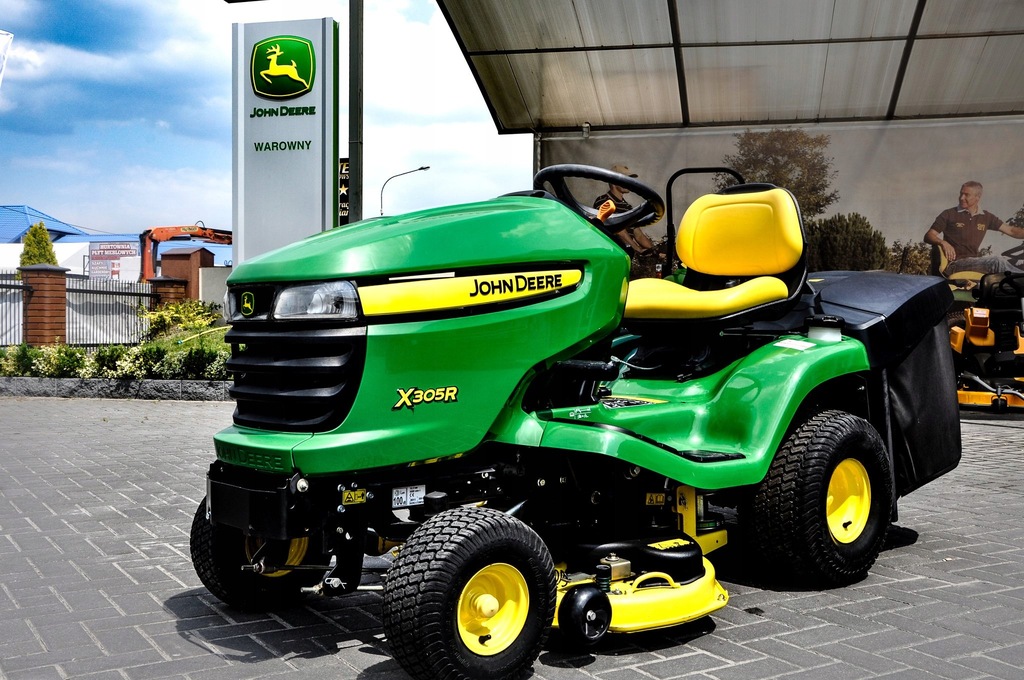 TRAKTOREK KOSIARKA SAMOJEZDNA X305R JOHN DEERE