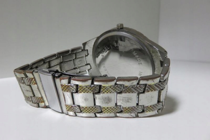 ZEGAREK MĘSKI GENEVA STAINLESS STEEL BACK 7682669687 oficjalne