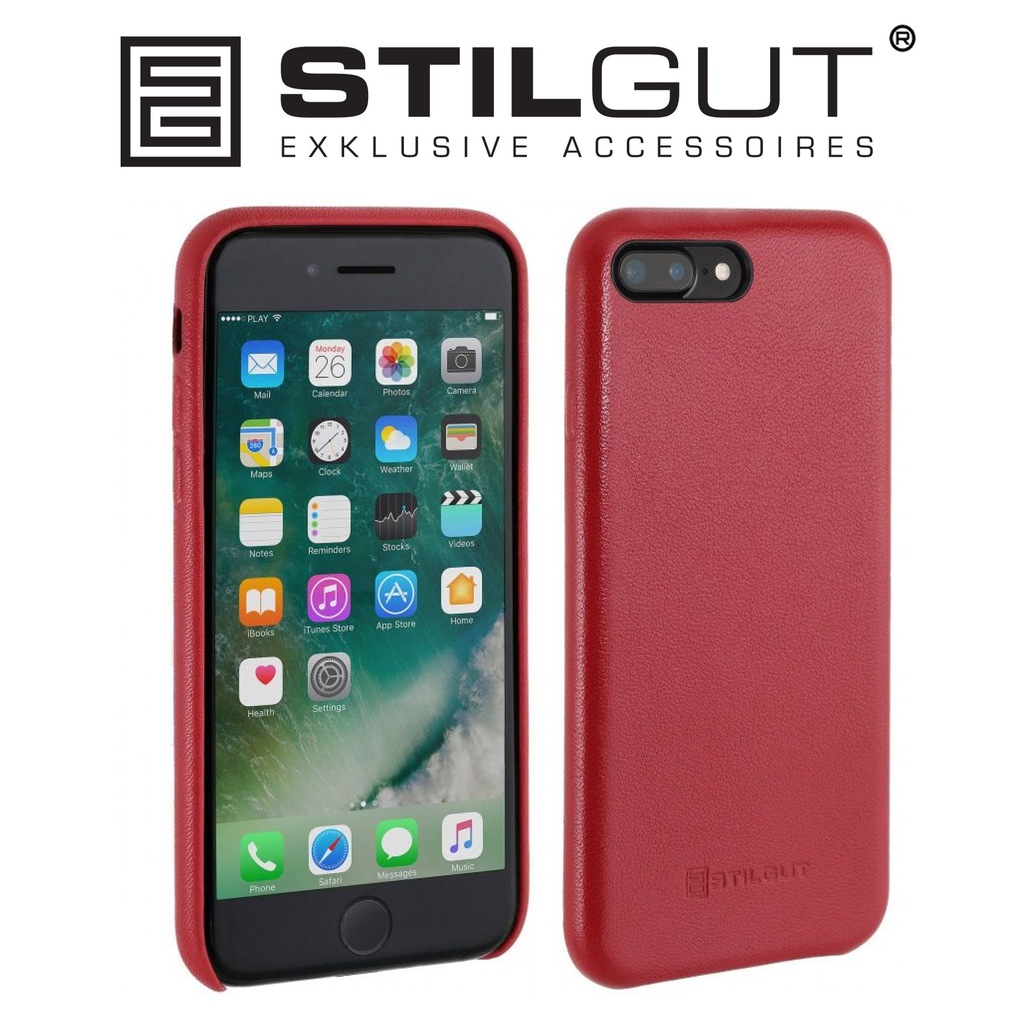 Etui iPhone 7 Plus czerwone Apple StilGut Cover