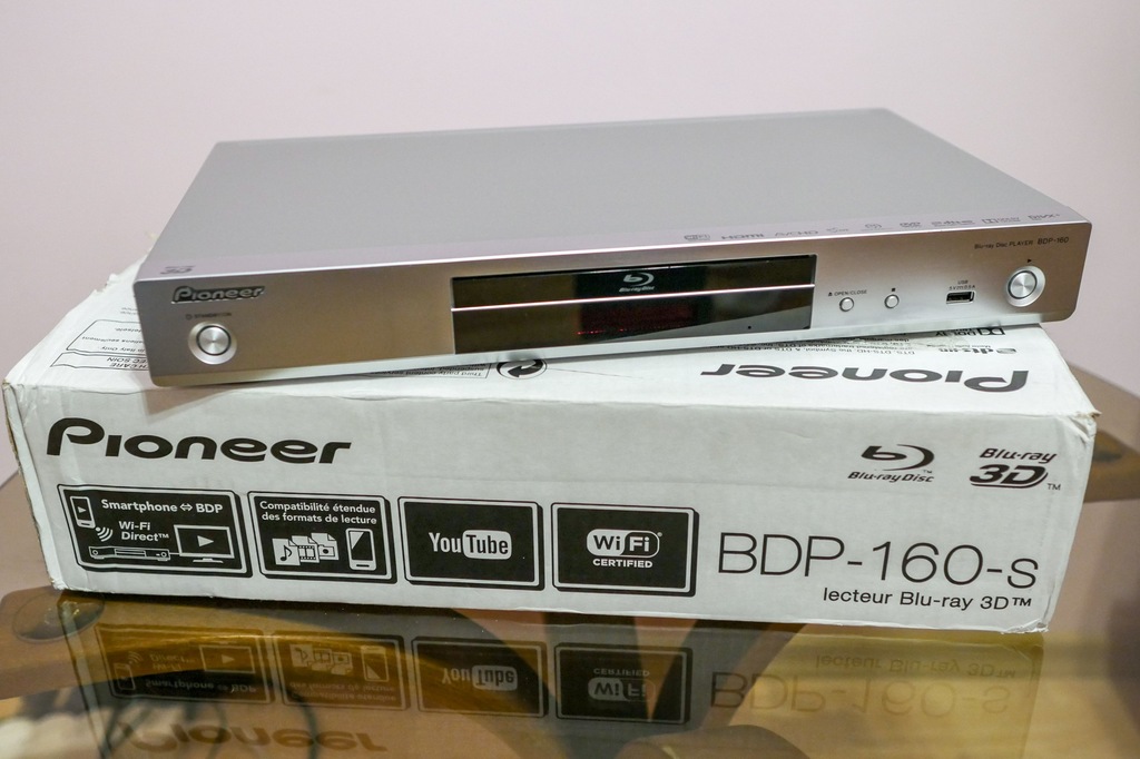 Pioneer BDP 160-s odtwarzacz Blu-ray uszkodzony - 7213644457