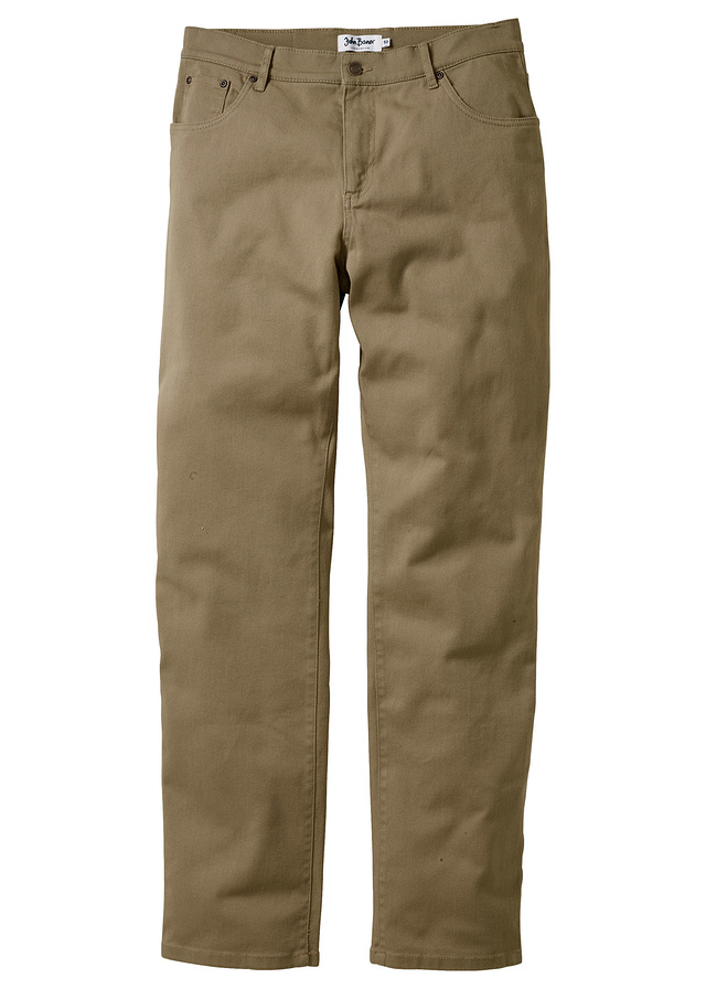 Spodnie ze stretchem Classic F zielony 52 L 955460