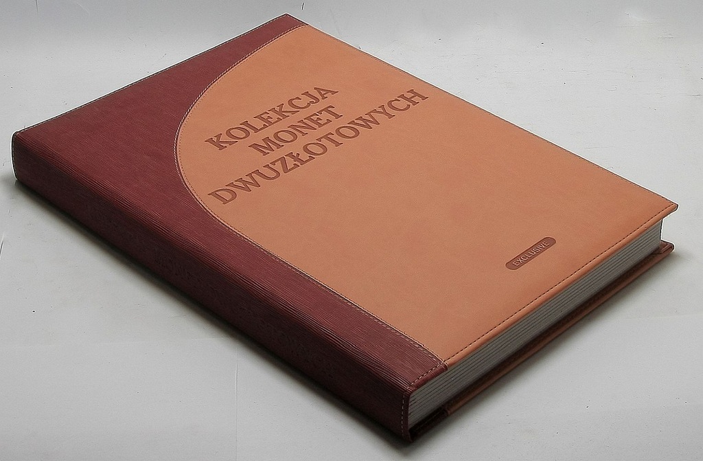 41.DUŻY  ALBUM - KOLEKCJA MONET DWUZŁOTOWYCH
