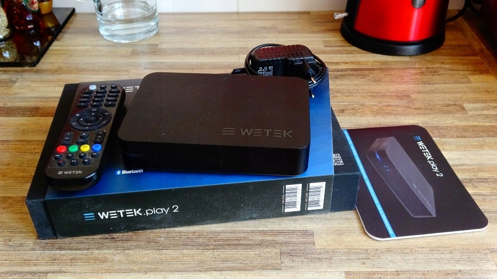 Wetek Play 2, satelita DVB-S2, android, KODI, 4K