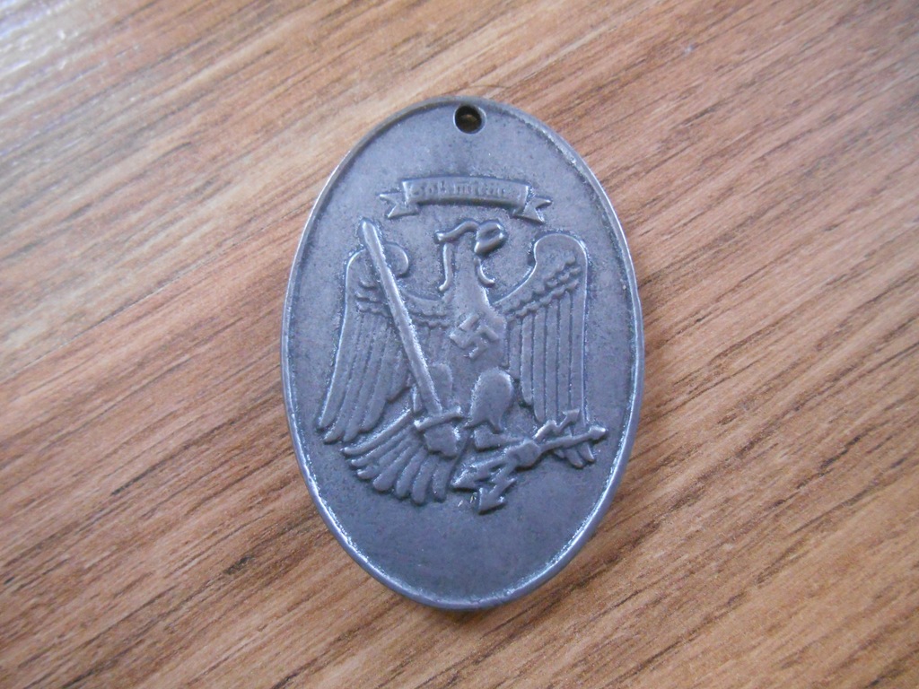 niemiecka blacha policja kryminalna III rzesza