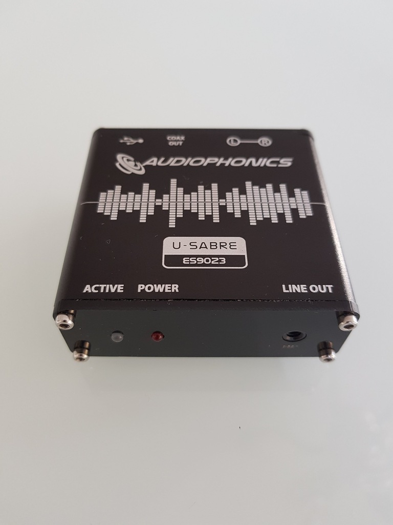 AUDIOPHONICS U-Sabre USB DAC (Ear Stream mod)