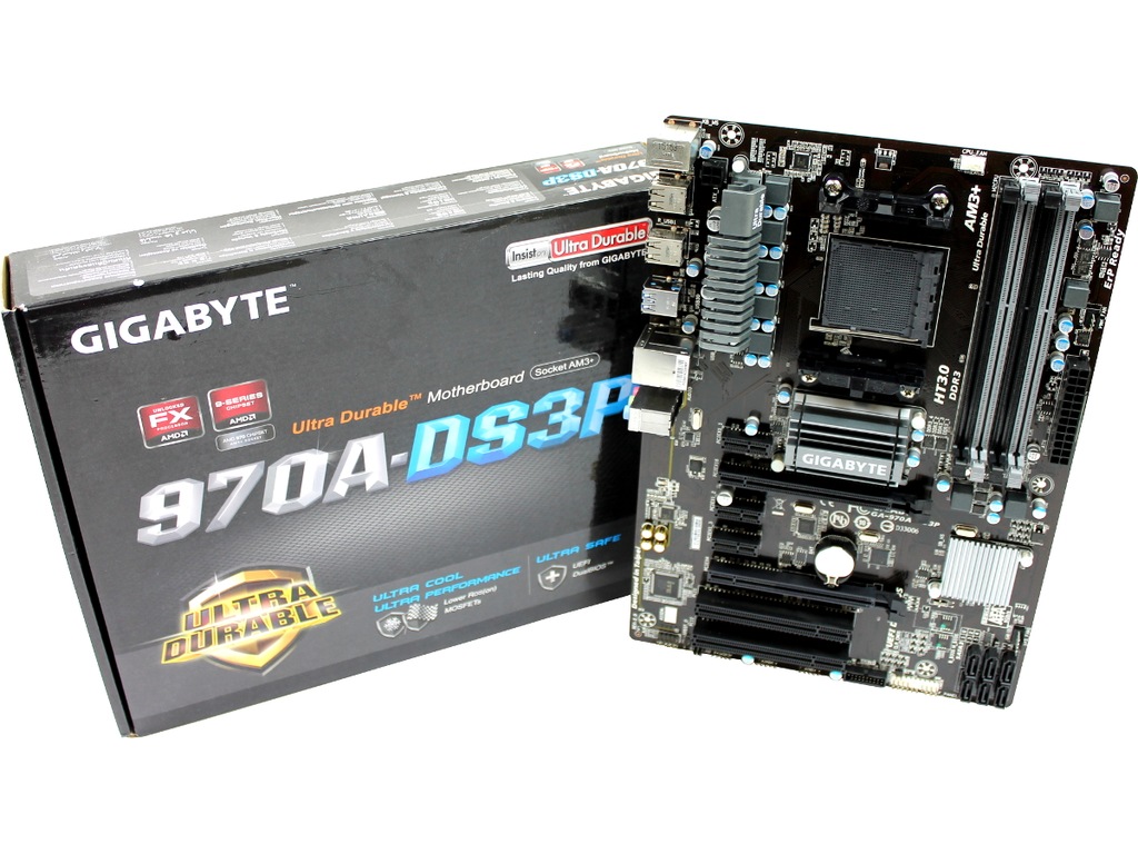 PŁYTA GŁÓWNA GIGABYTE GA-970A-DS3P AM3+ BOX GW  FV