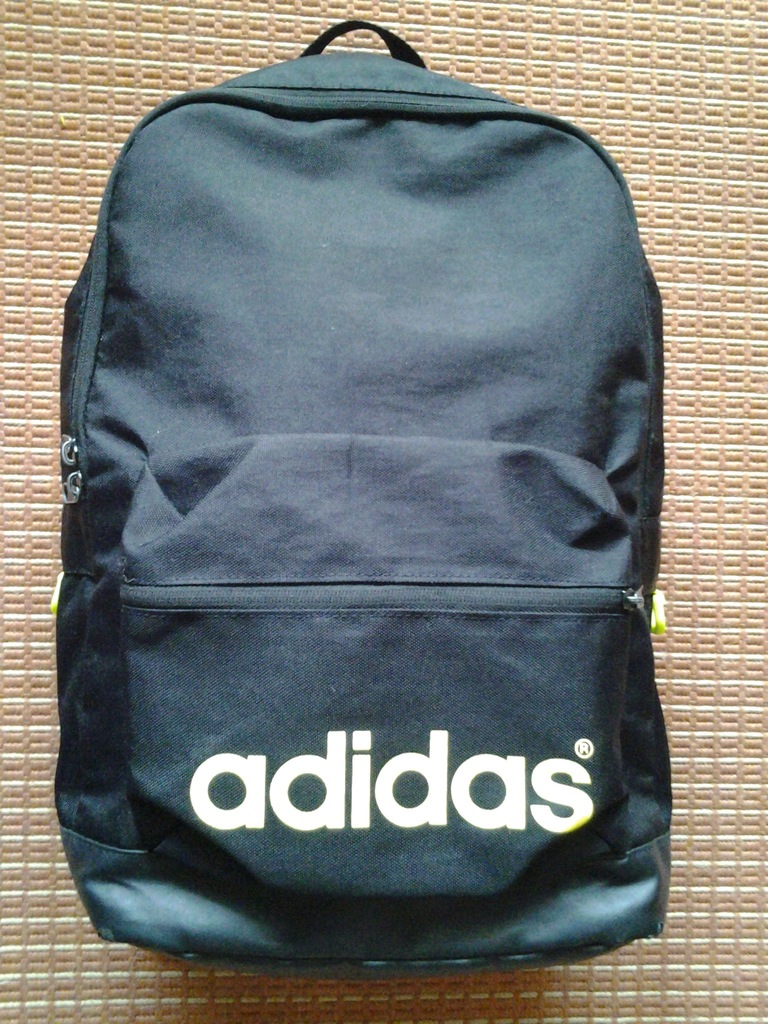 Adidas neo plecak sportowy czarny + fluo