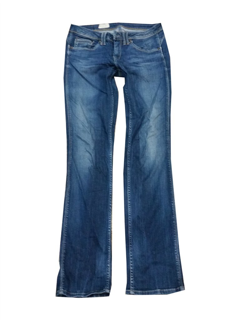 PEPE JEANS SAPHIRA wycierane jeansy j.N 32/32 80