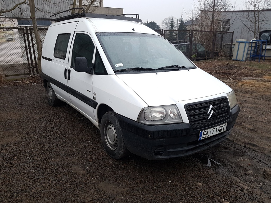 CITROEN JUMPY 1,9D  rok 2004 ubezpieczony 6 os.