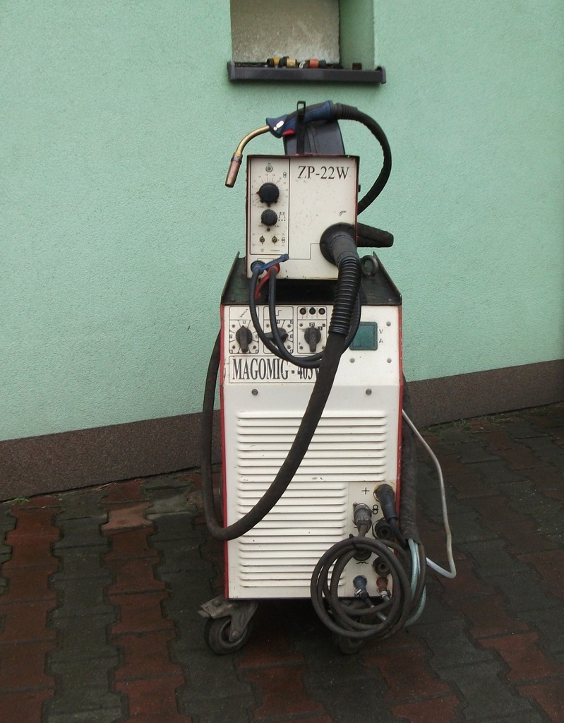 MIGOMAT SPAWARKA ESAB OZAS MAGOMIG 403 W