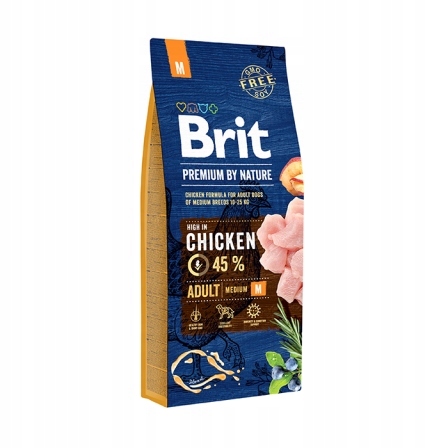 Brit Premium By Nature Adult Medium M 1kg
