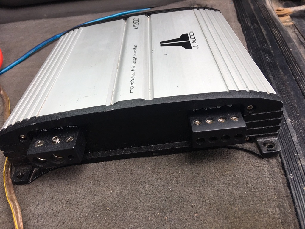 JL AUDIO e1200 モノブロックフルレンジアンプ JL AUDIO E1200 MONOBLOCK AMPLIFIER FOR REPAIR OR PARTS | eBay