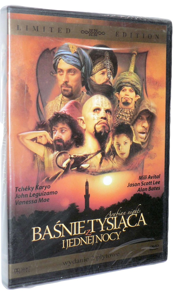 2xDVD - BAŚNIE TYSIĄCA I JEDNEJ NOCY (2000)- folia
