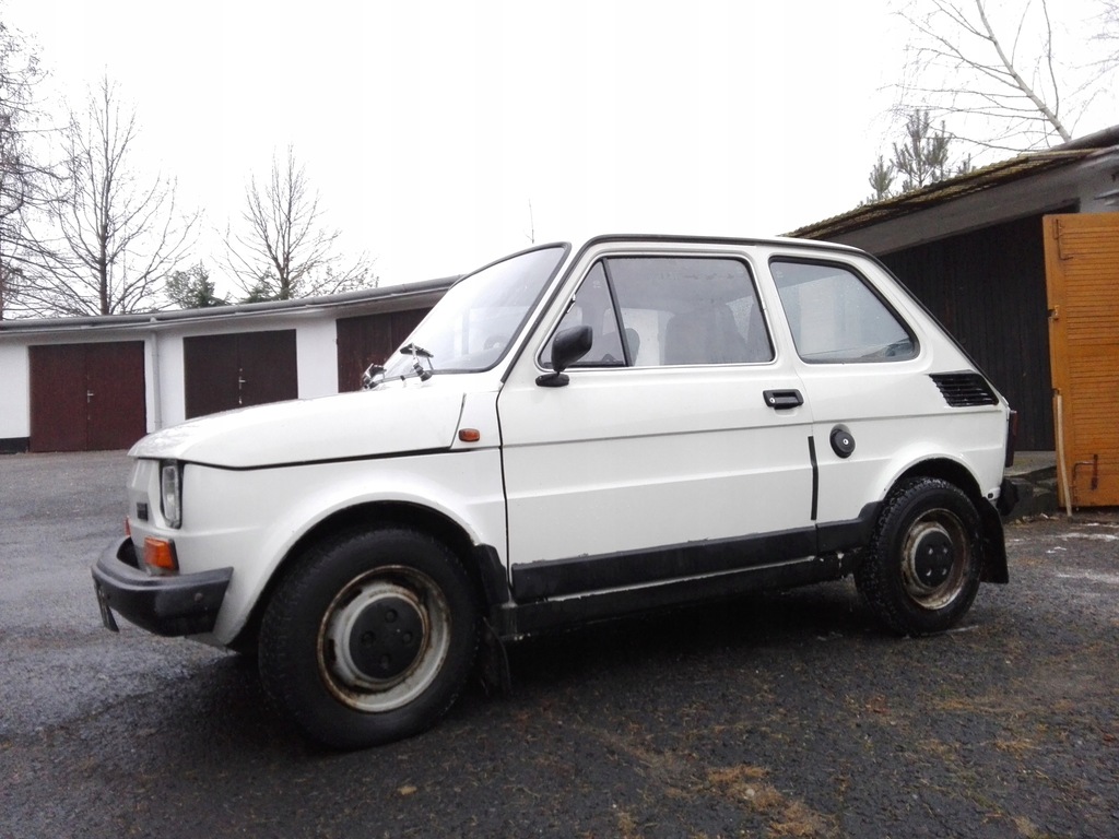  Polski  FIAT  126p 37 tys przeb 1988 baza na klasyka 