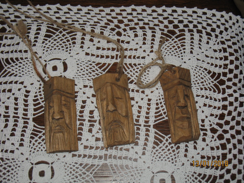 bieszczadzka rzeźba/ figura dusiołek