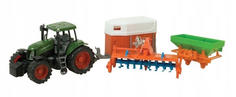 Traktor + 3 Maszyny Rolnicze