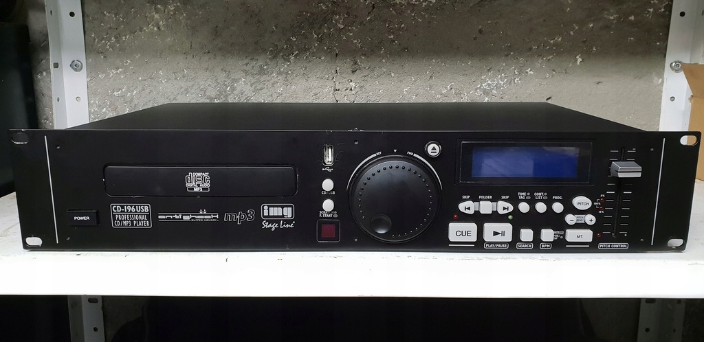 IMG Stage Line CD-196 USB + pilot
