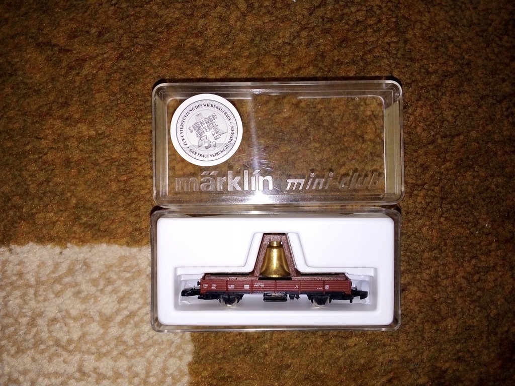 Wagon z dzwonem Mini Marklin Club skala Z 1:220