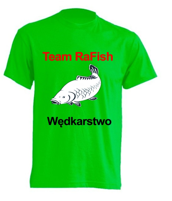 Koszulka RaFish - 6 kolorów wędkarstwo mazowieckie