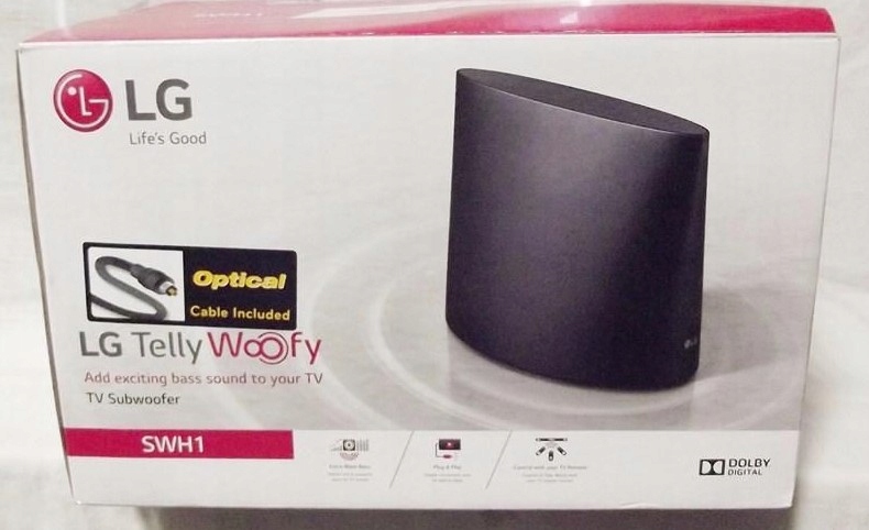 Troubled mumlende Mansion Subwoofer LG Telly Woofy SWH1 - 7688871063 - oficjalne archiwum Allegro