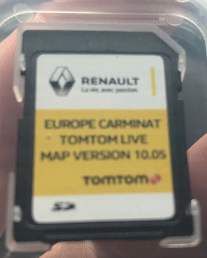Renault carmiat Tom Tom Live 10.5 mapa europy