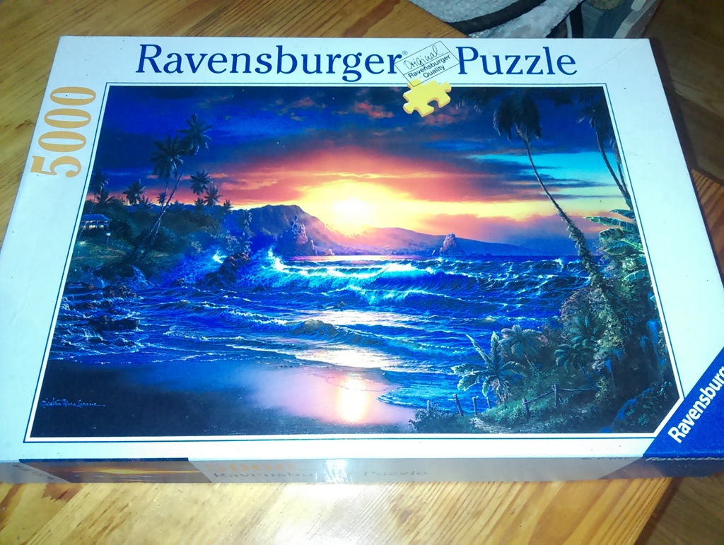 Puzzle Ravensburger 5000 - Zachód słońca