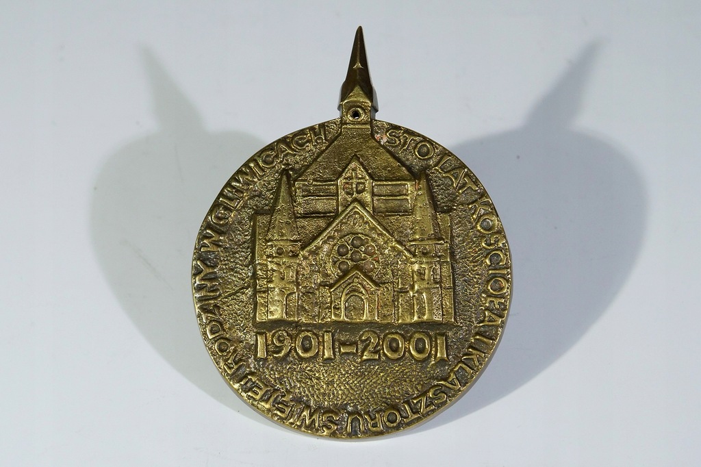 Medal 100 lat kościoła św. Rodziny w Gliwicach