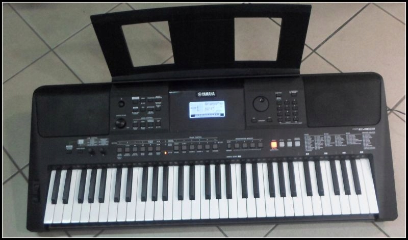 KEYBOARD YAMAHA PSR-E463 KOMPLET