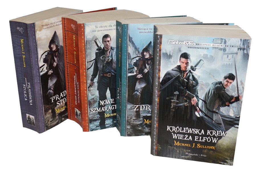 Odkrycia Riyrii Sullivan 1-4 książki