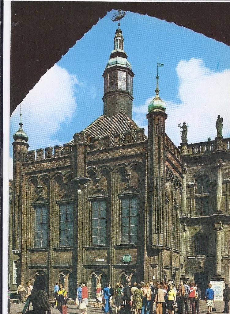 GDAŃSK 1978 Dwór Bractwa św. Jerzego
