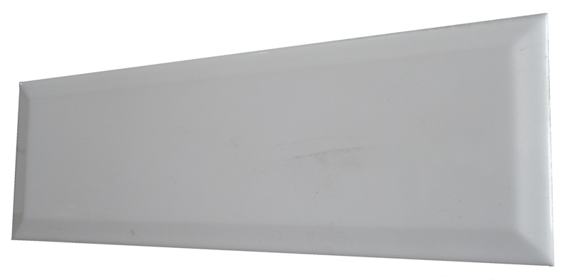 CEGIEŁKA 10X30 BIAŁA POŁYSK FAZOWANA PŁYTKI KUCHNI