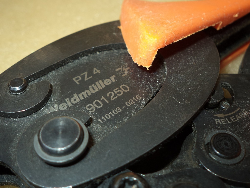 PRASKA ZACISKARKA WEIDMULLER PZ4 7355044817 oficjalne archiwum Allegro