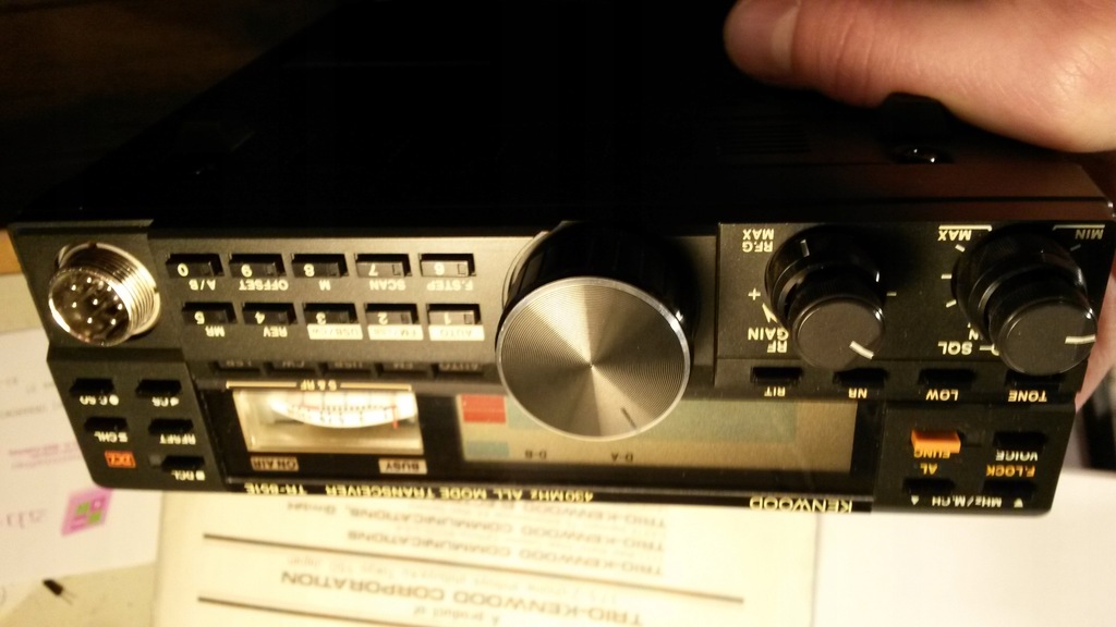 KENWOOD TR-851E ALL MODE: CW SSB FM 70cm (TR-751