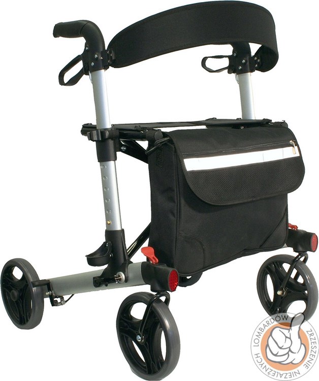 BALKONIK CHODZIK NA KÓŁKACH ALU-ROLLATOR 9269