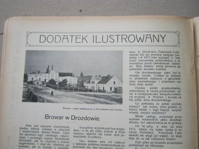 Drozdowo browar piwo drozdowskie Odłam Żmurko 1909