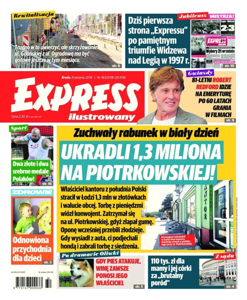 Express Ilustrowany 183/2018 - 7581869170 - oficjalne archiwum Allegro