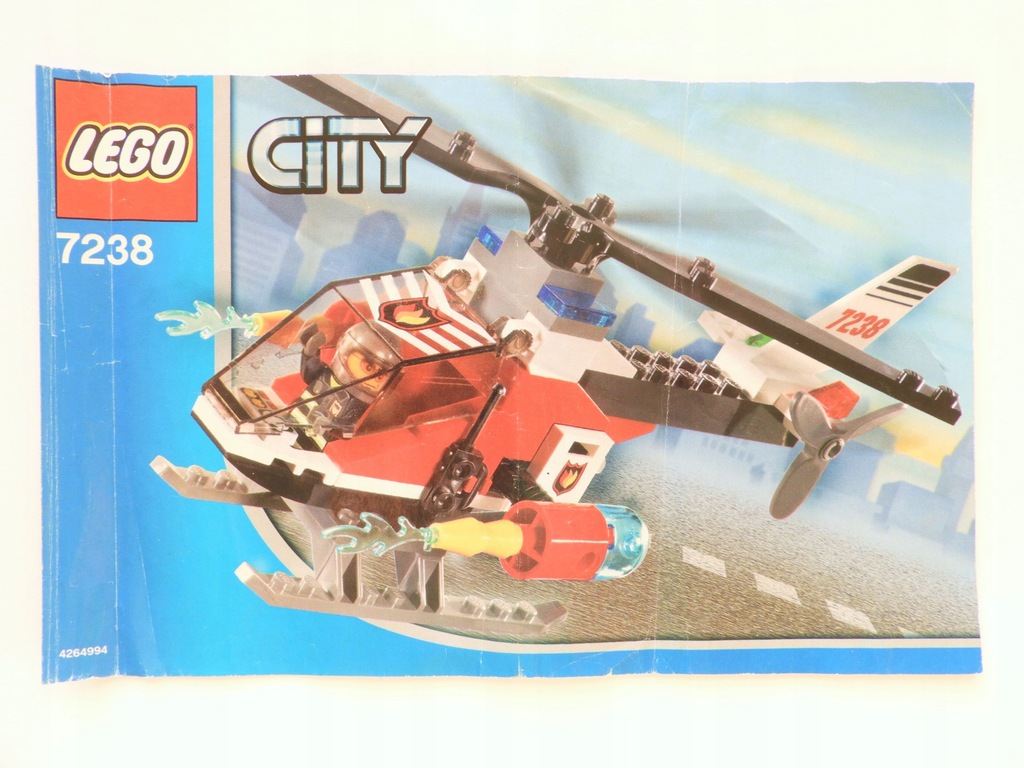 Lego Instrukcja - 7238 Helikopter Straży Pożarnej