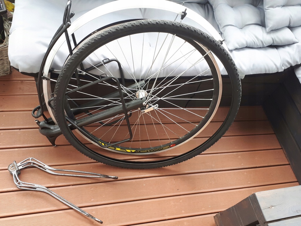 Przyczepka rowerowa extrawheel + sakwy