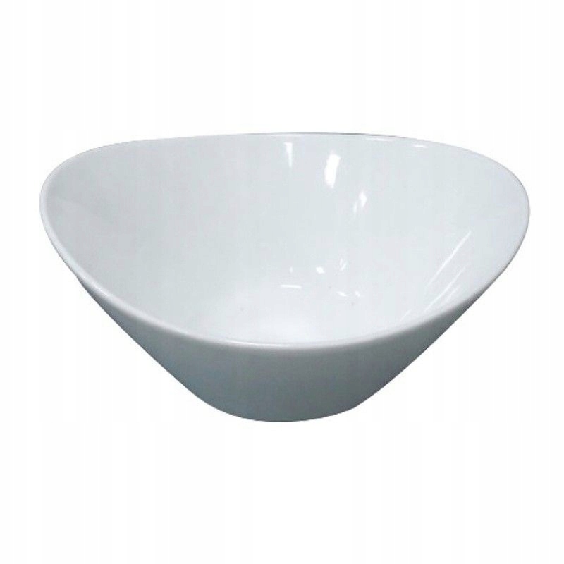 SALATERKI SALATERKA MISKA CERAMICZNA owalna BIAŁA