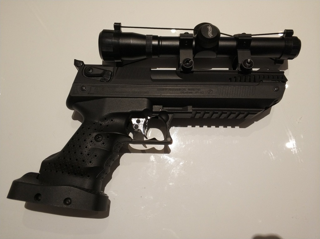 Pistolet Zoraki HP-01 z lunetą celowniczą  Walther